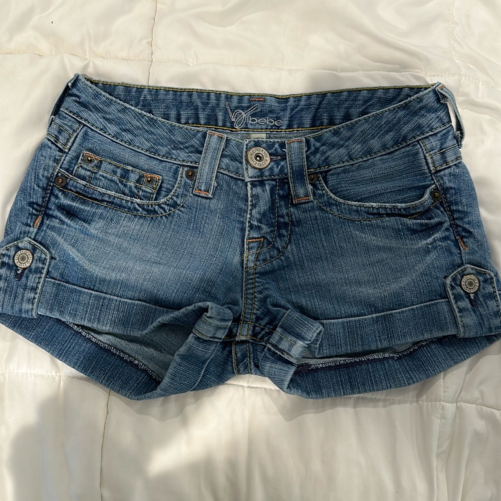 Bebe denim shorts